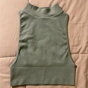 Princess Polly high neck ribbed crop top